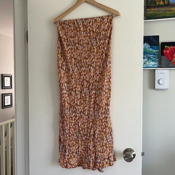 LUSH floral maxi slip skirt - Picture 1 of 4